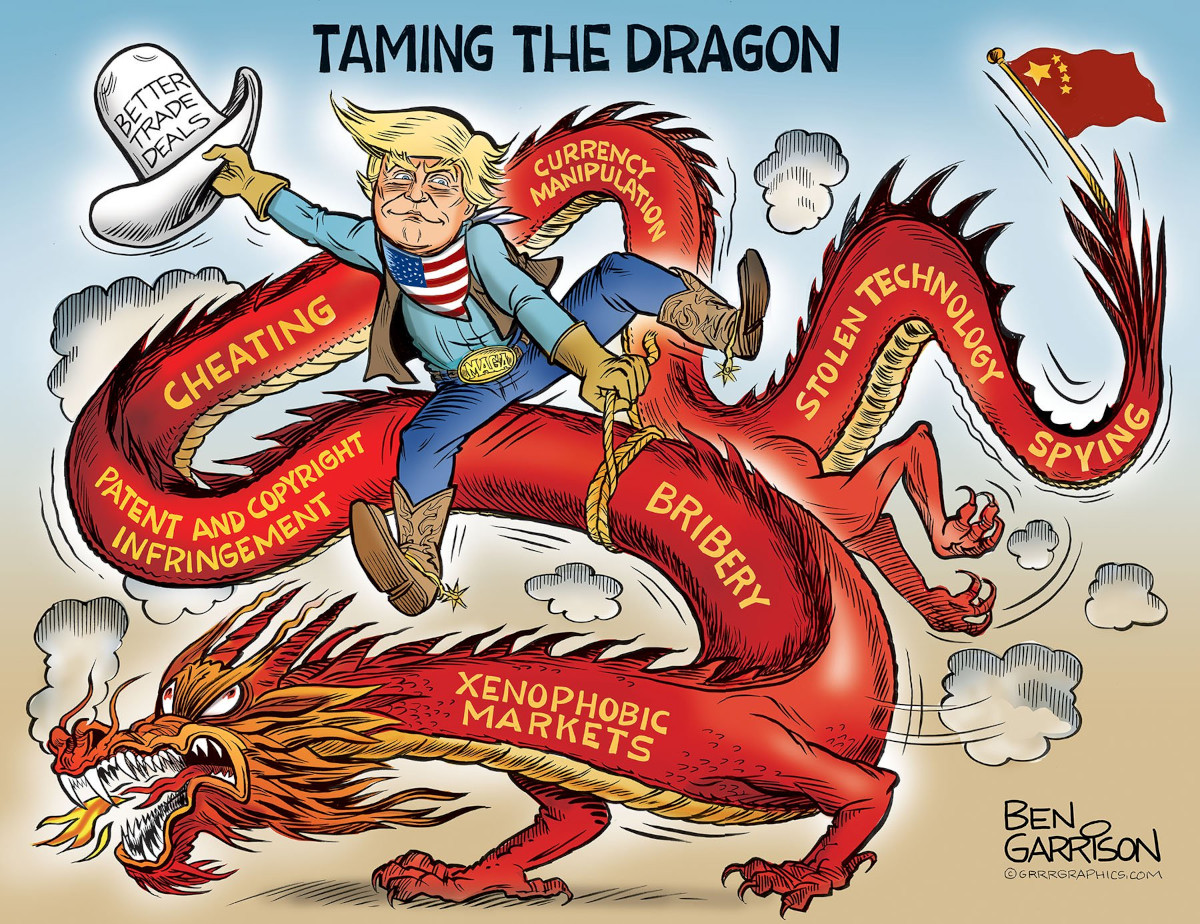 Ben Garrison's Taming the dragon (Swamp)